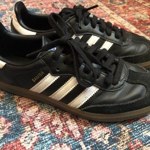 SAMBA OG adidas sneakers, black leather
